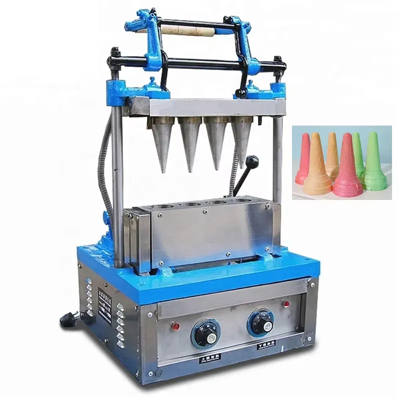 Waffle Cone Maker - Prezzo minimo per stampi personalizzabili per