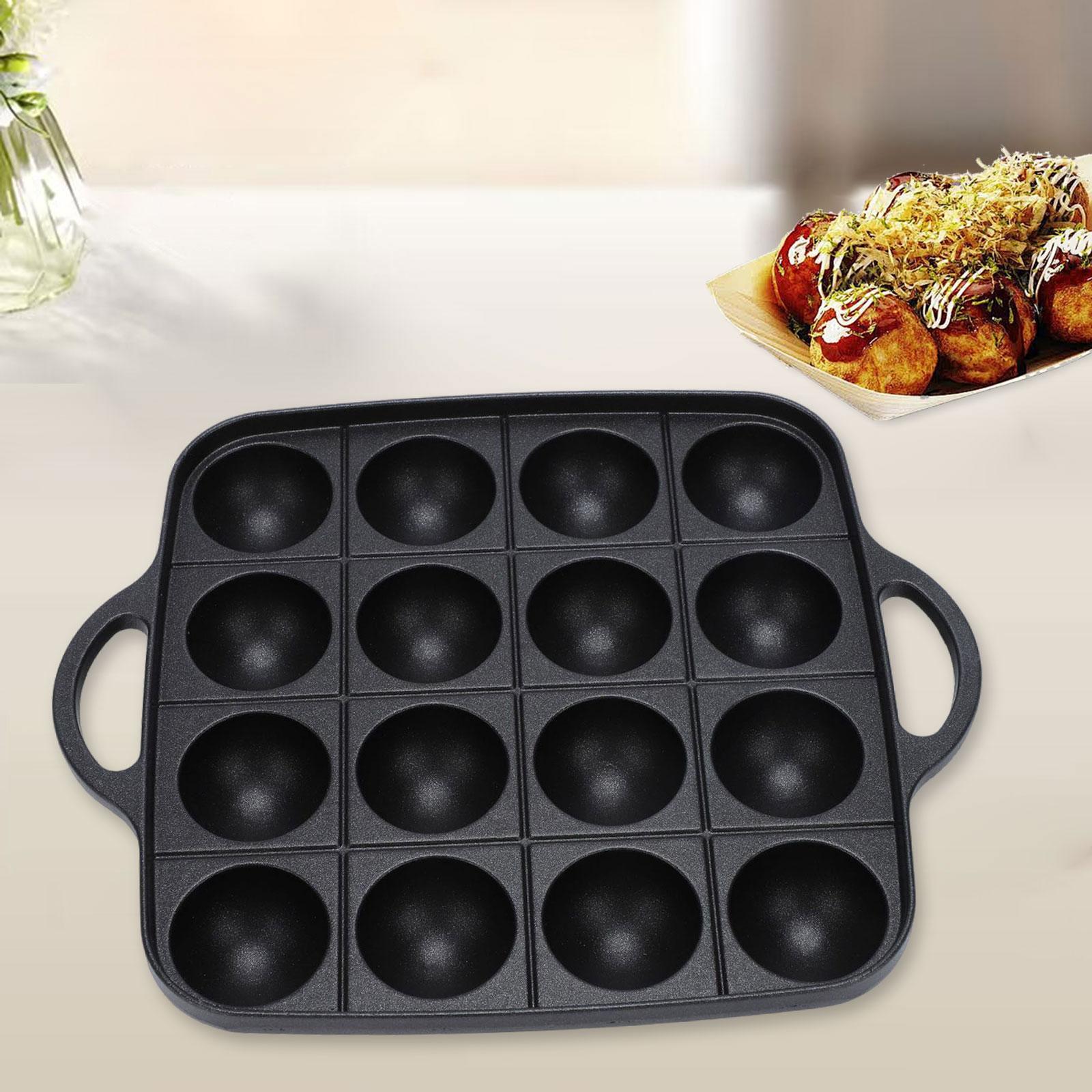 Takoyaki Grill Plate - Takoyaki Grill Pan 16 cavità Piatto