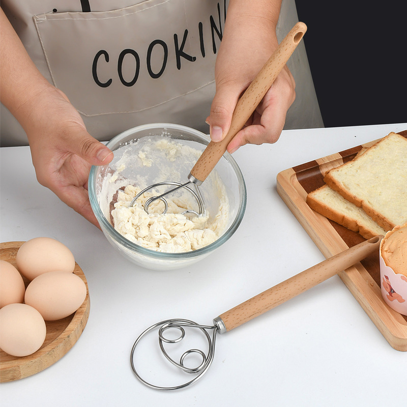 Danish Pancake Pan - Frusta per impasto in acciaio inossidabile