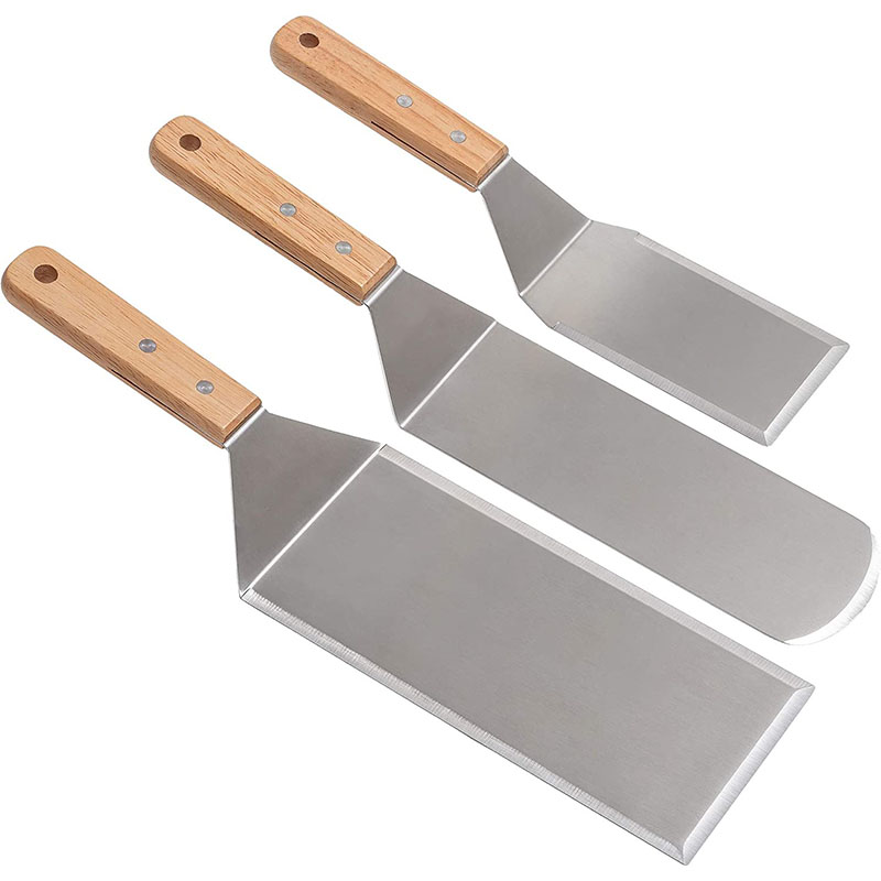 Okonomiyaki Spatula - Set di spatole professionali, girandola per