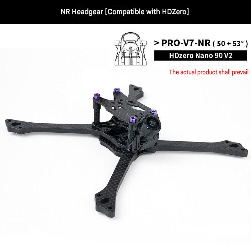 Crepe Pan Carbon - Telaio per drone da corsa BCROWFPV