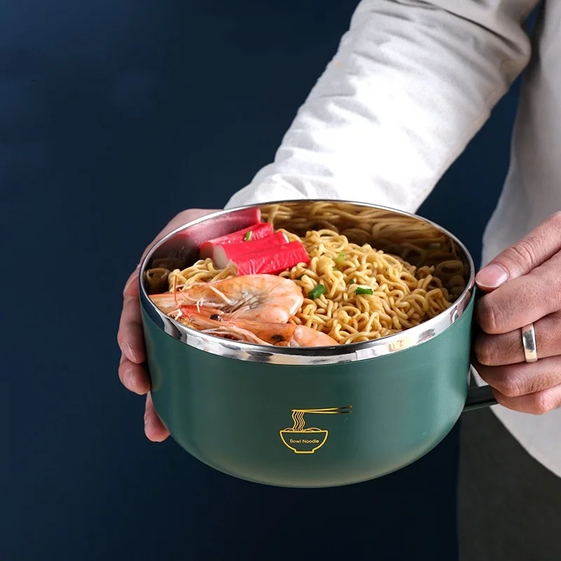 Dim Sum Basket - Ciotola per ramen in acciaio inossidabile