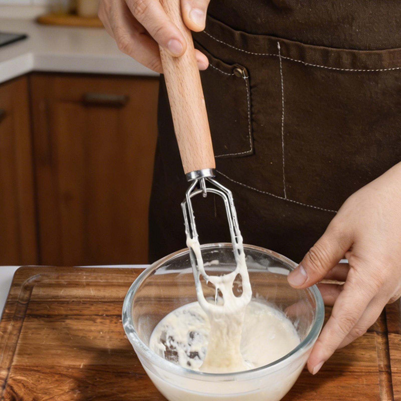 Danish Pancake Pan - Frusta Danese per Impasto in Acciaio