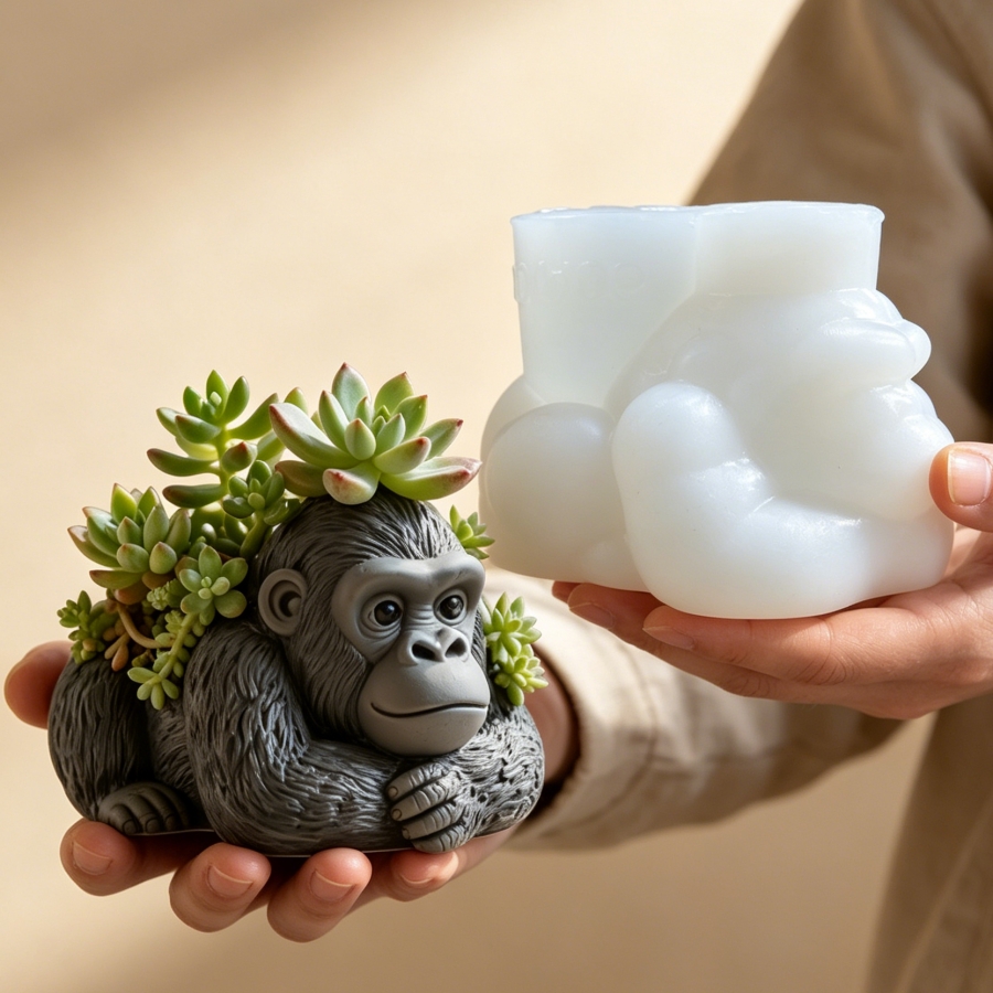 Potsticker Mold - Stampo in resina siliconica per vaso