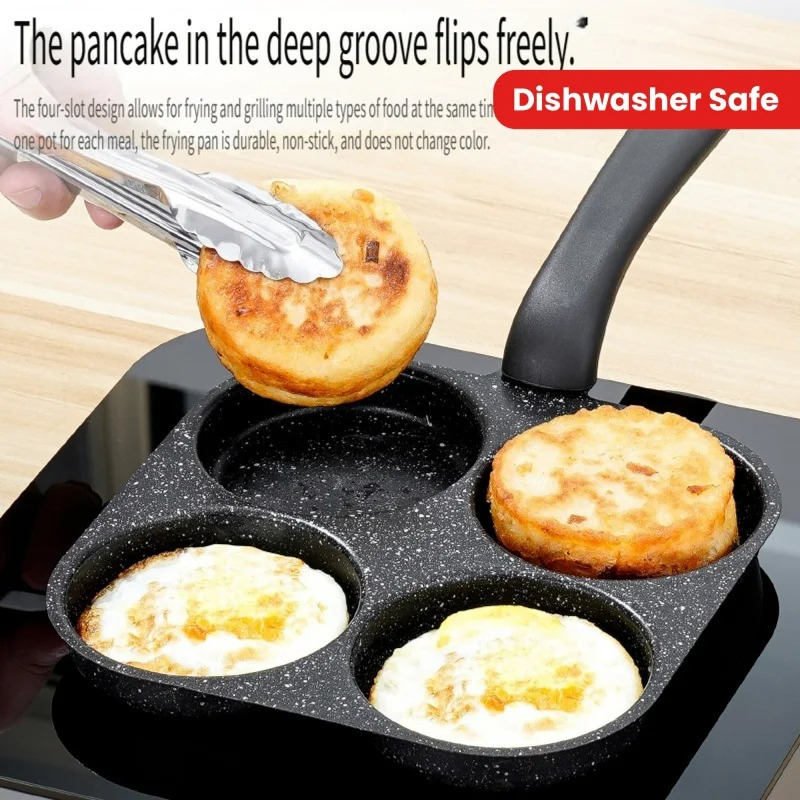 Mini Pancake Griddle - Compatibile con fornelli a bobina elettrici
