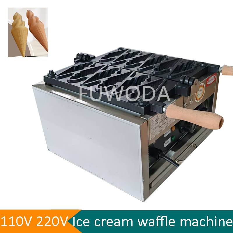 Waffle Cone Maker - Macchina Elettrica per Coni Gelato e