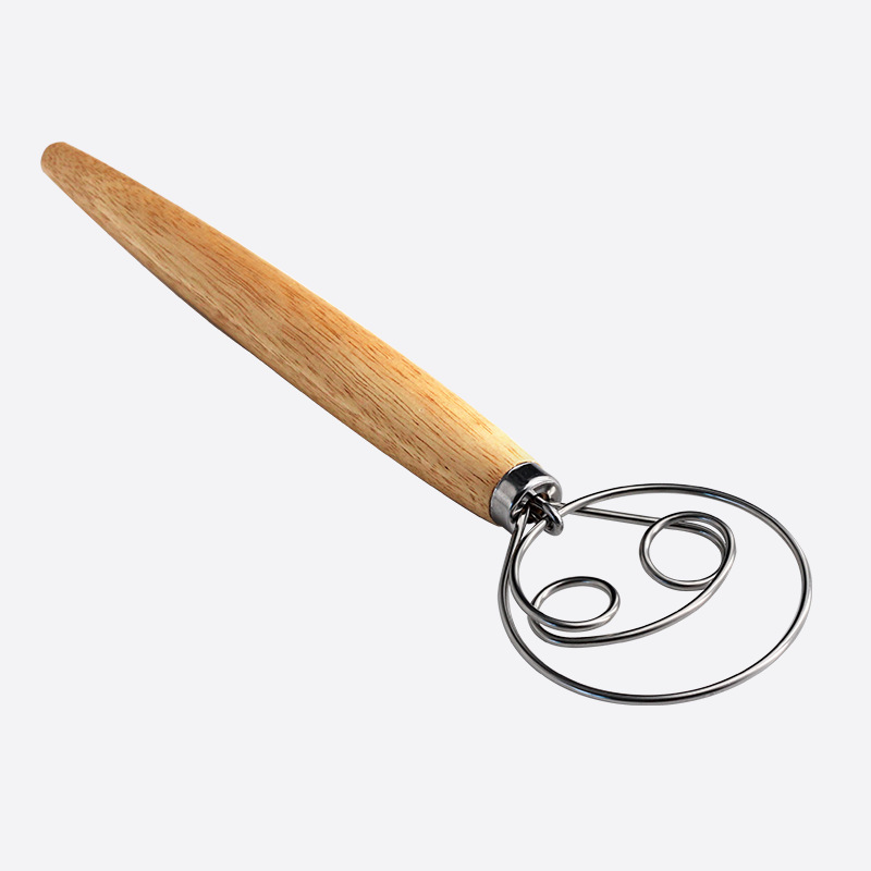 Danish Pancake Pan - Frusta per Impasto in Acciaio Inossidabile