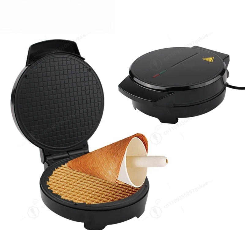 Egg Waffle Pan - Macchina Elettrica per Coni Gelato Fai-da-te,