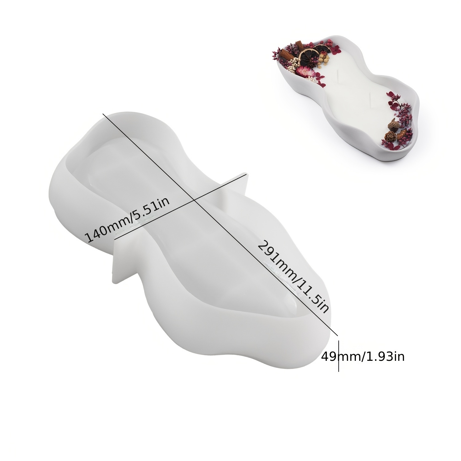 1 grande stampo ovale irregola - Potsticker Mold recensione e prezzo