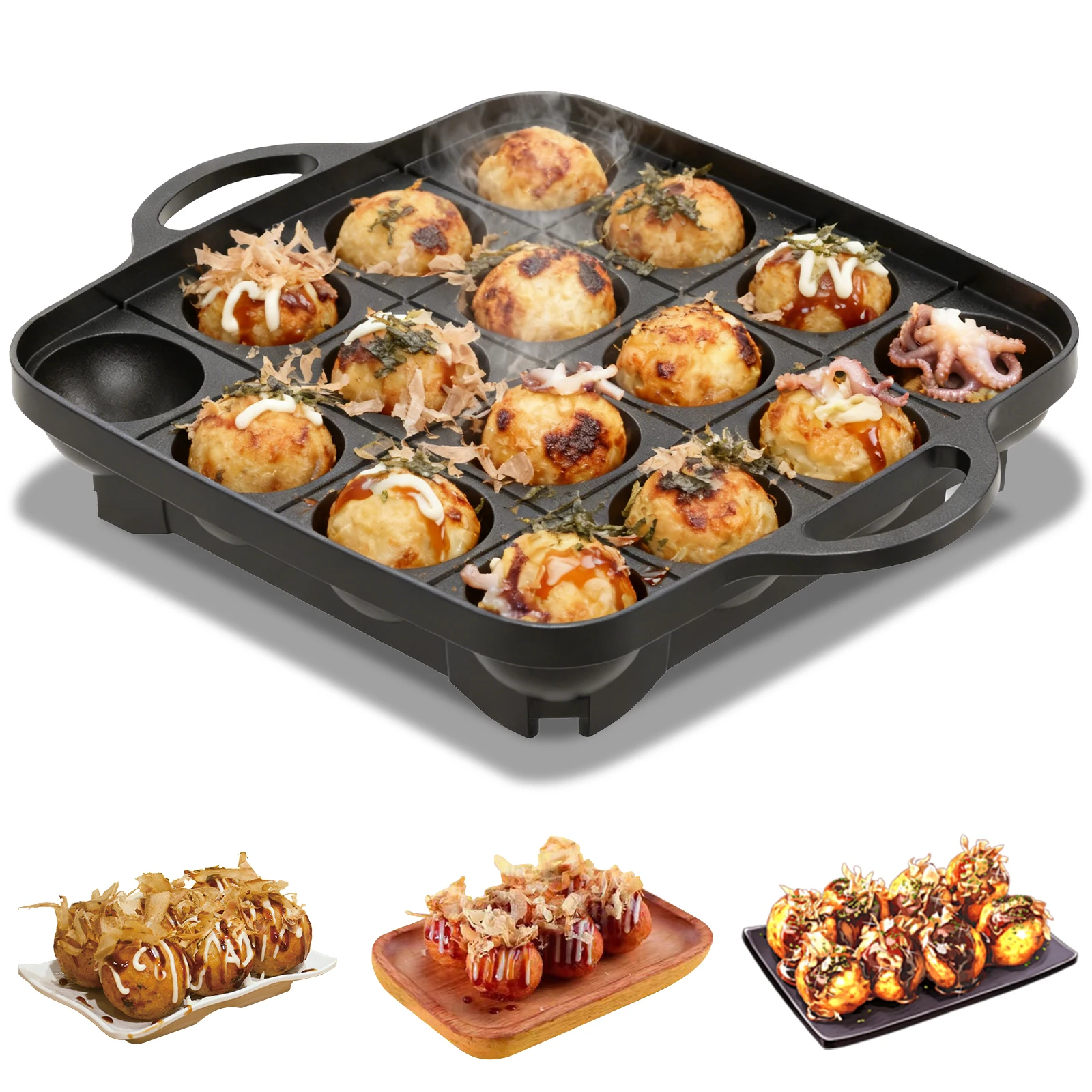 Padella per Takoyaki a 16 Fori - Takoyaki Grill Plate recensione e prezzo