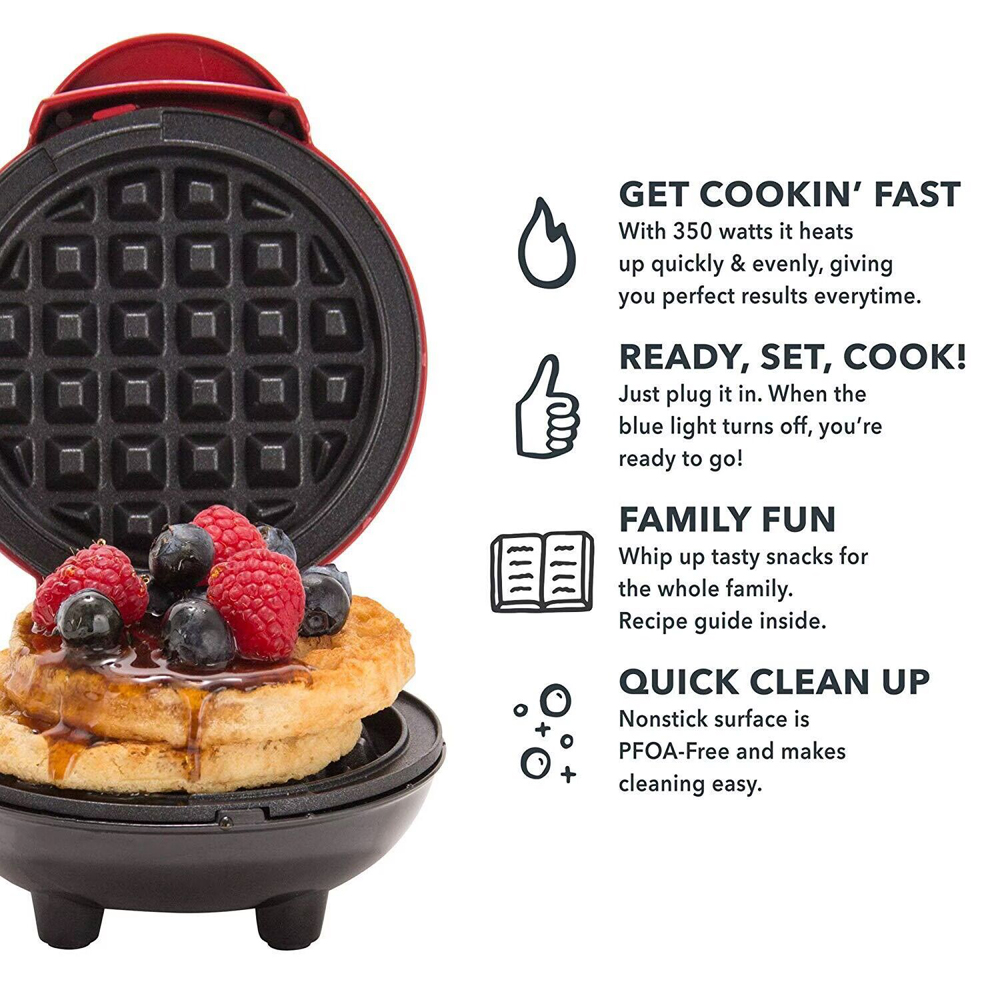 Mini Macchina per Waffle a For - Egg Waffle Pan recensione e prezzo