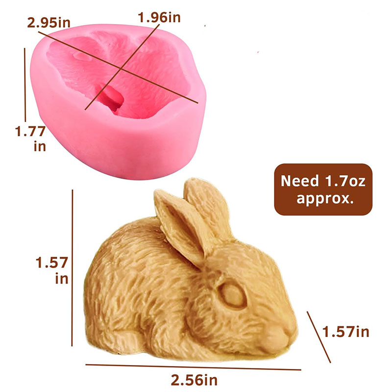Stampo per sapone in silicone  - Bunny Cake Mold recensione e prezzo