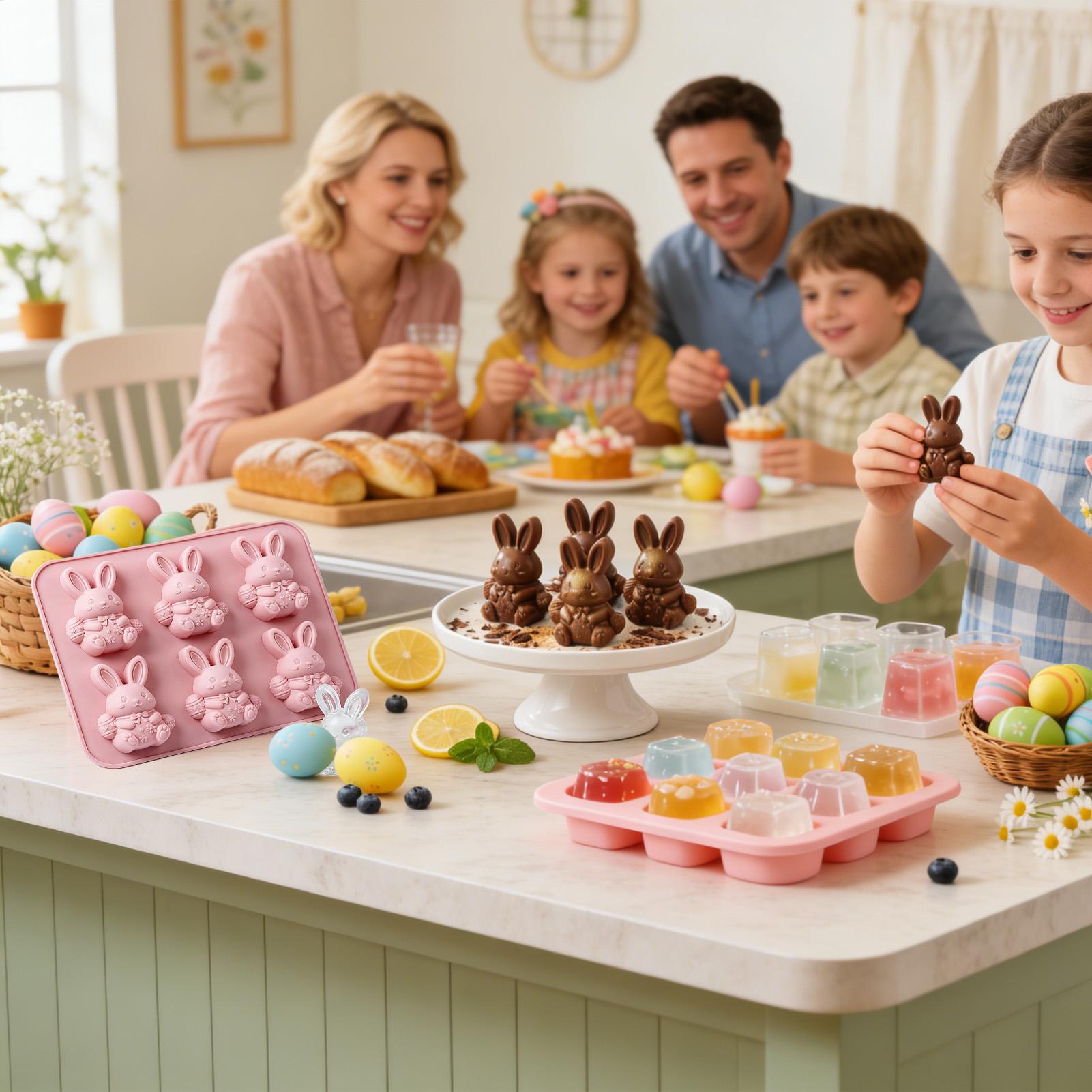 Stampi per dolci pasquali fatt - Bunny Cake Mold recensione e prezzo