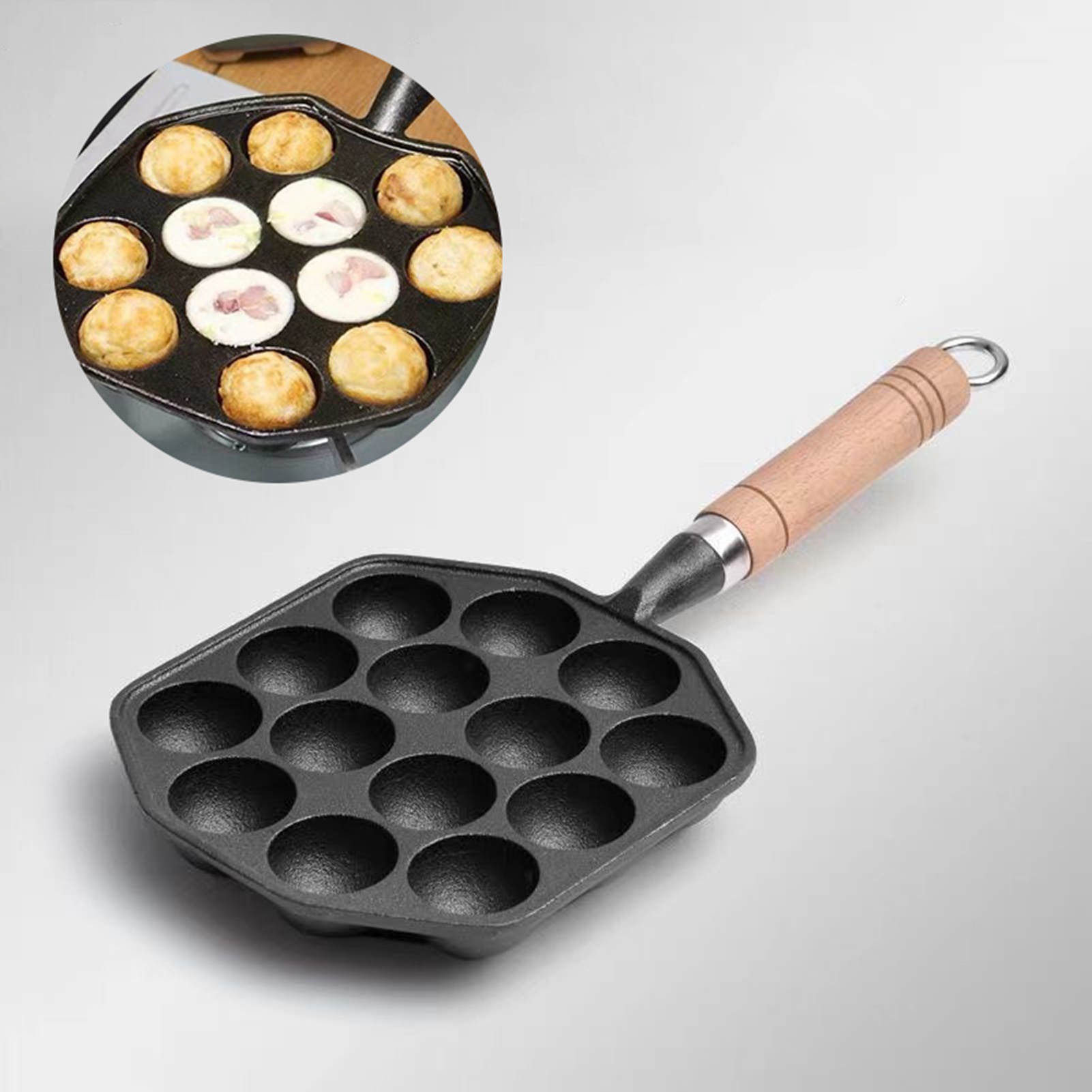 14 fori Takoyaki Pan antiadere - Takoyaki Grill Plate recensione e prezzo