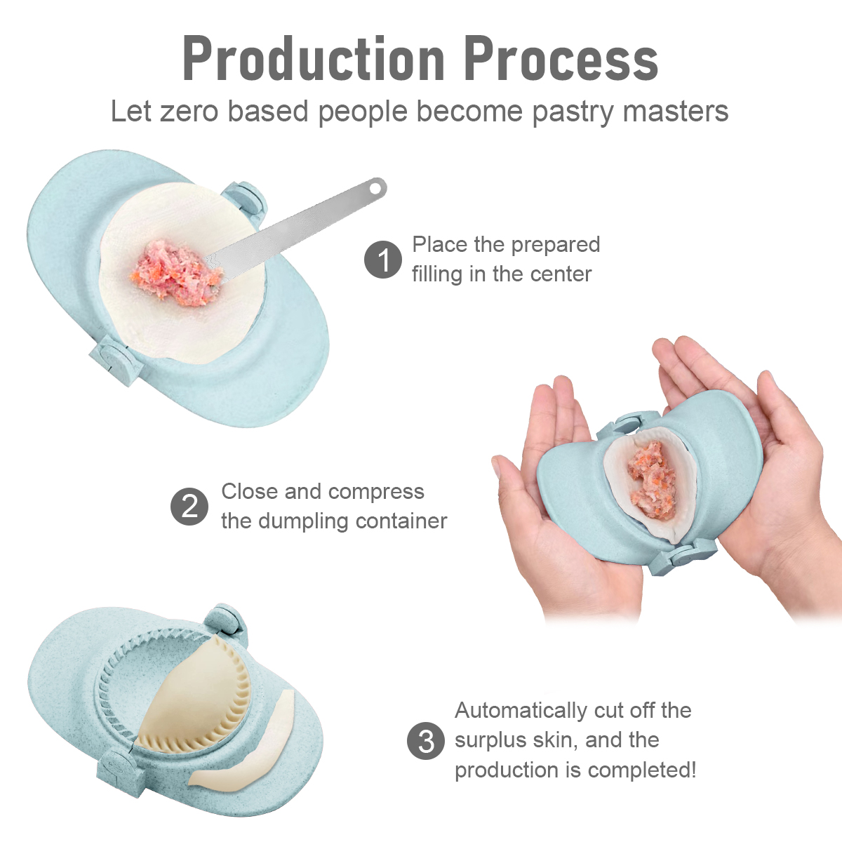 7Pcs fai da te gnocco pressa s - Dumpling Press Set recensione e prezzo