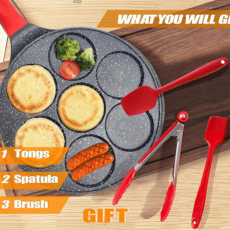Mini padella per frittata da 7 - Mini Pancake Griddle recensione e prezzo