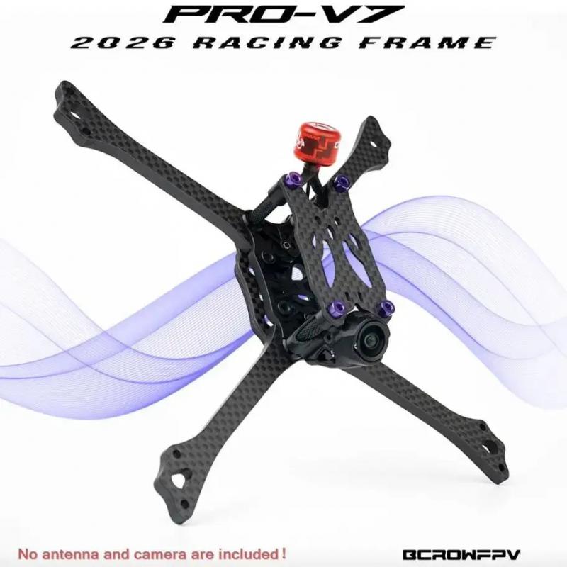 Telaio per drone da corsa BCRO - Crepe Pan Carbon recensione e prezzo