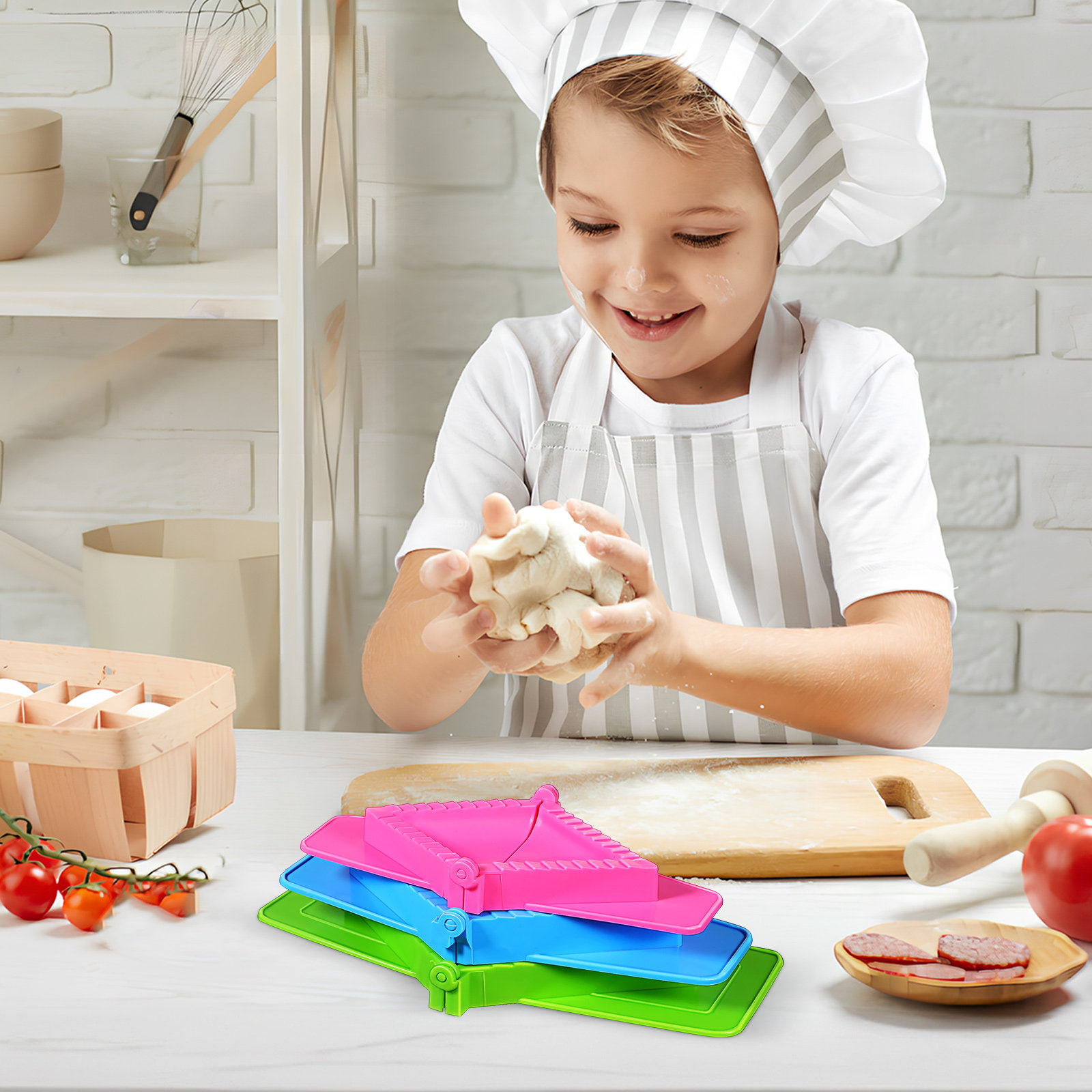 Set di 3 Stampi per Ravioli in - Dumpling Press Set recensione e prezzo