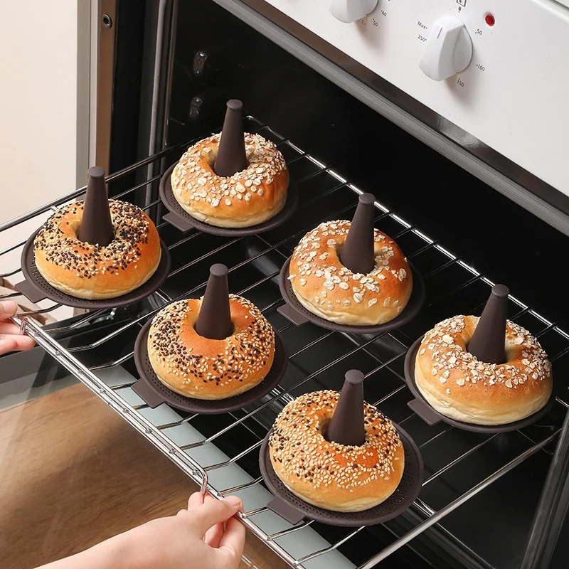 6 pz stampo da forno pane ciam - Donut Mold Silicone recensione e prezzo