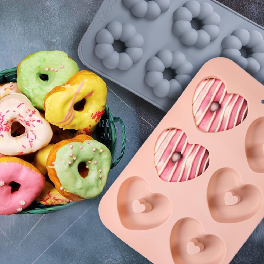 Set di 3 Stampi in Silicone pe - Donut Mold Silicone recensione e prezzo