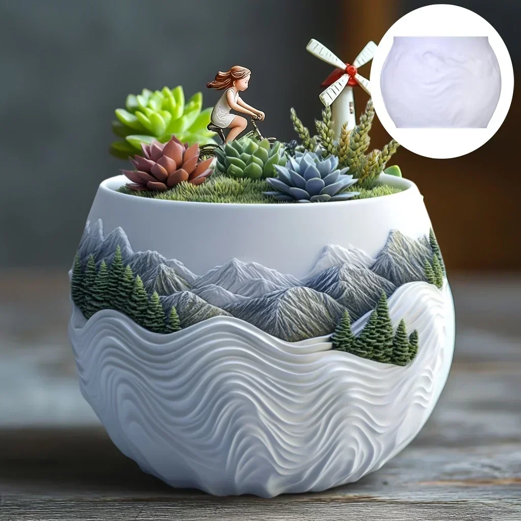 Rilievo di montagna pianta suc - Potsticker Mold recensione e prezzo