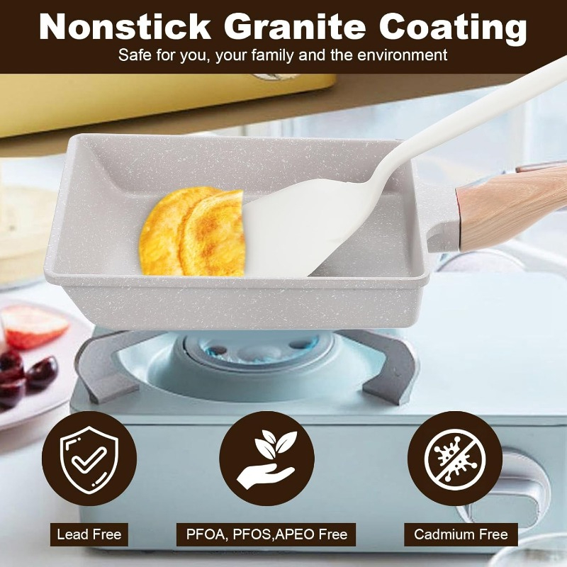 Mini padella quadrata antiader - Mini Pancake Griddle recensione e prezzo