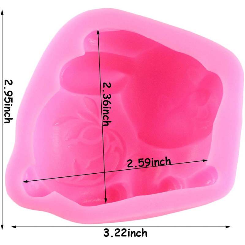 Stampo per sapone in silicone  - Bunny Cake Mold recensione e prezzo