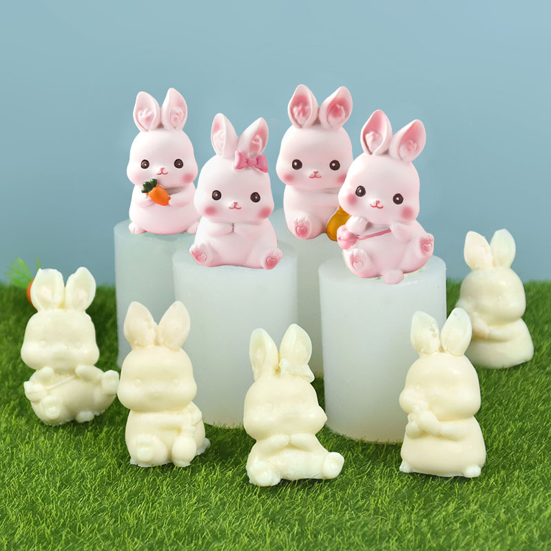 Stampo in silicone 3D coniglie - Bunny Cake Mold recensione e prezzo