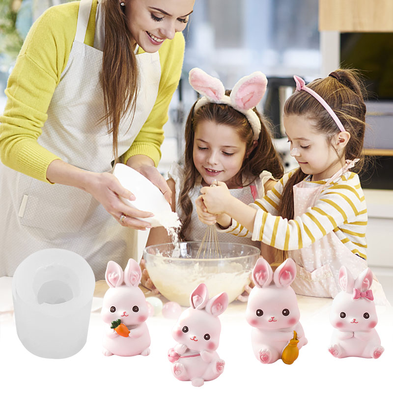 Stampo in silicone 3D coniglie - Bunny Cake Mold recensione e prezzo