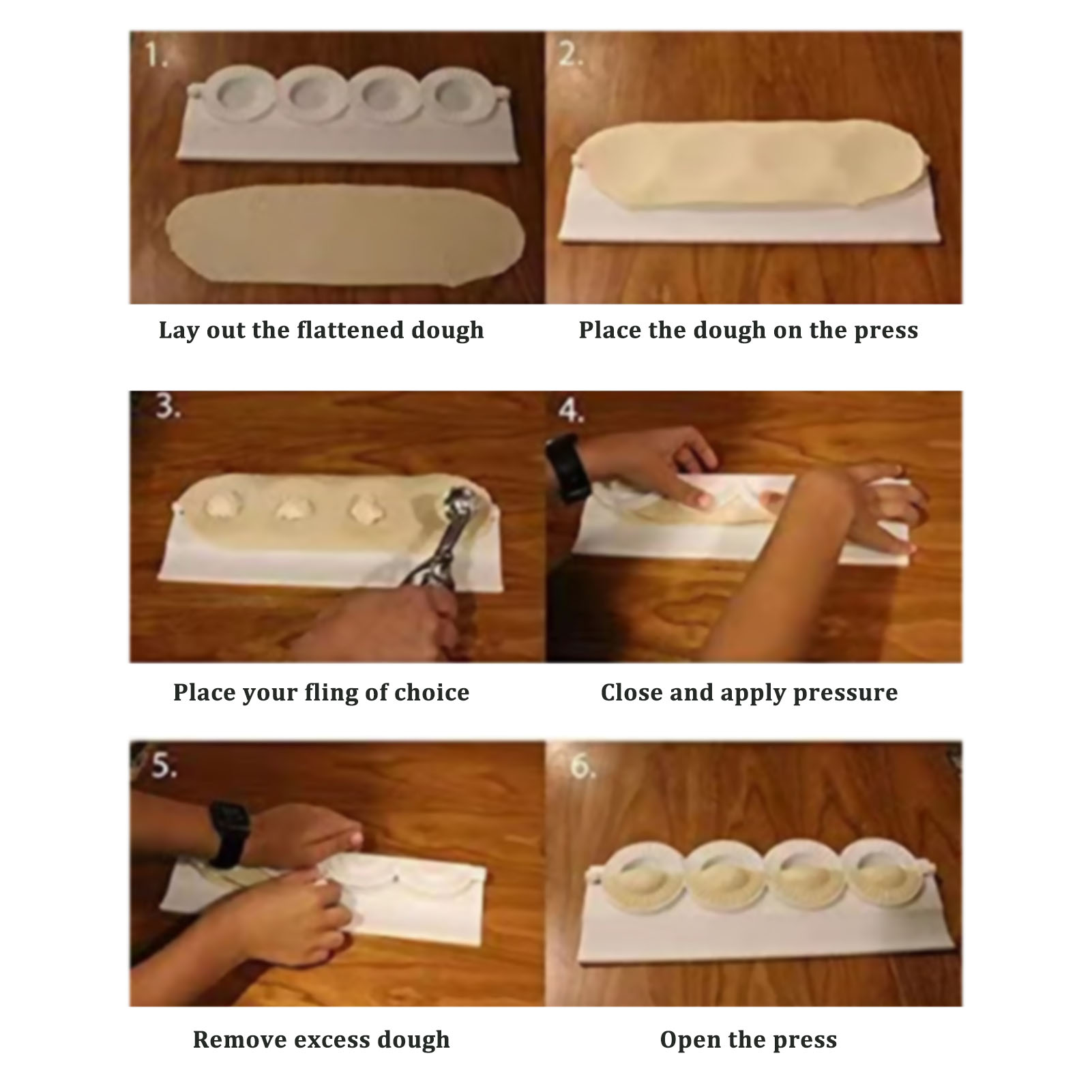 Grande stampo per gnocchi fai  - Dumpling Press Set recensione e prezzo