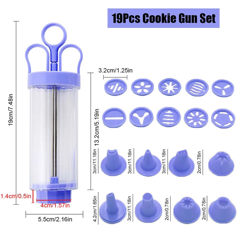 BOZZH fai da te manuale Cookie - Churros Maker Gun recensione e prezzo