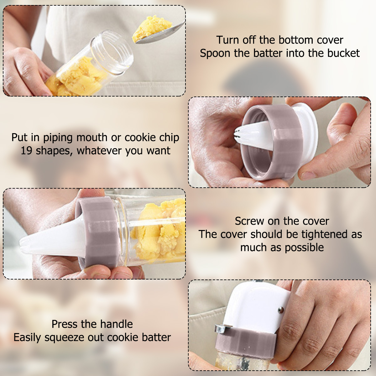 Set di presse per biscotti Kit - Churros Maker Gun recensione e prezzo