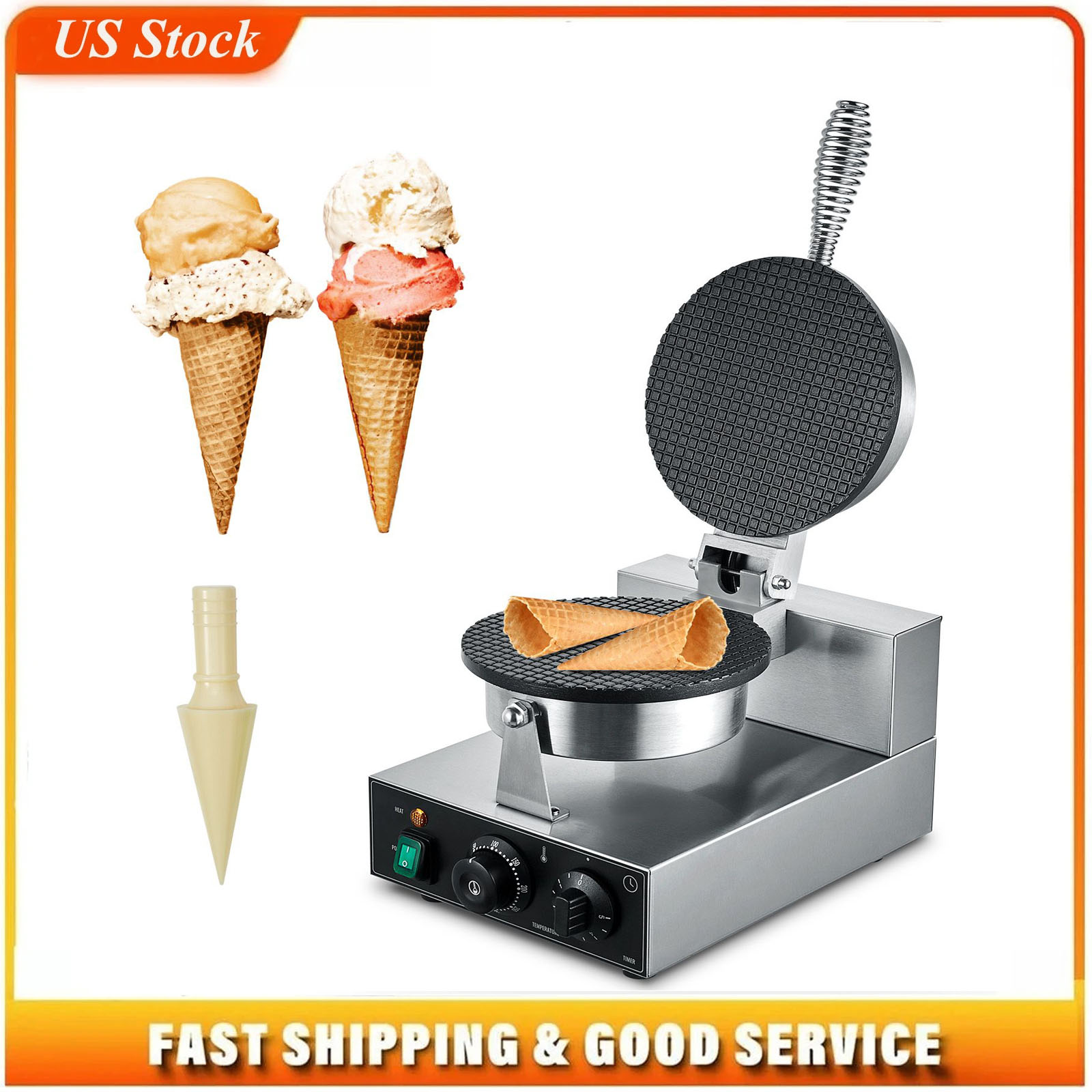 Macchina Elettrica per Coni Ge - Waffle Cone Maker recensione e prezzo